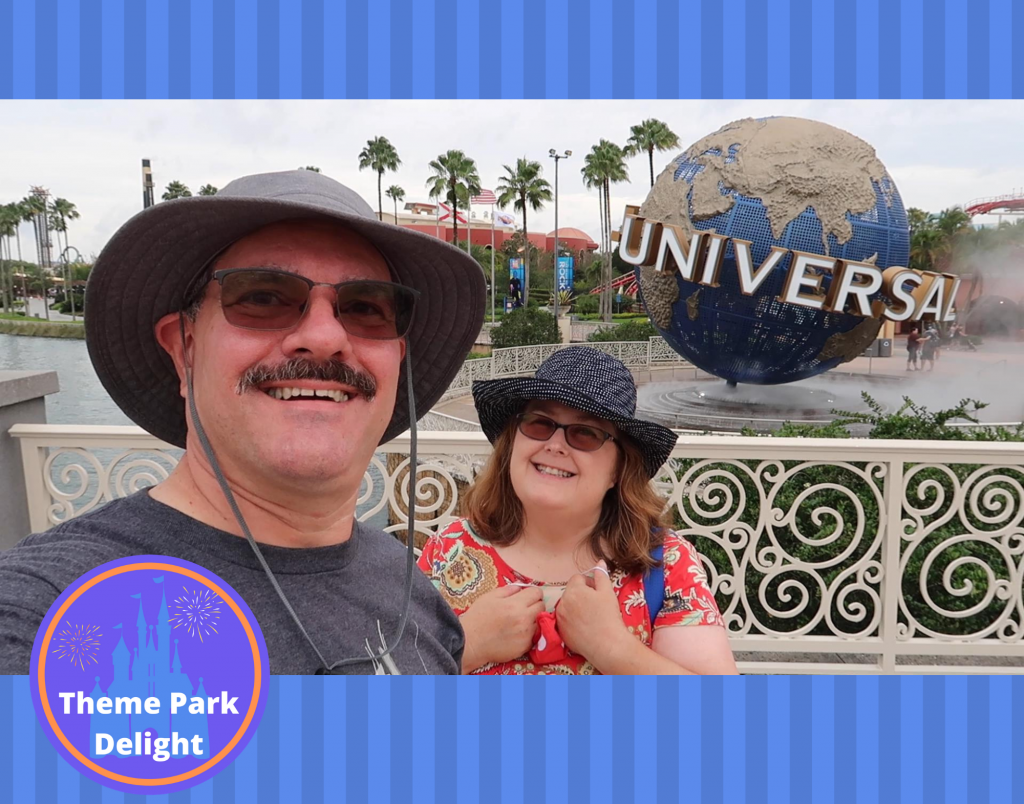 Mike and Cindy at Universal Studios